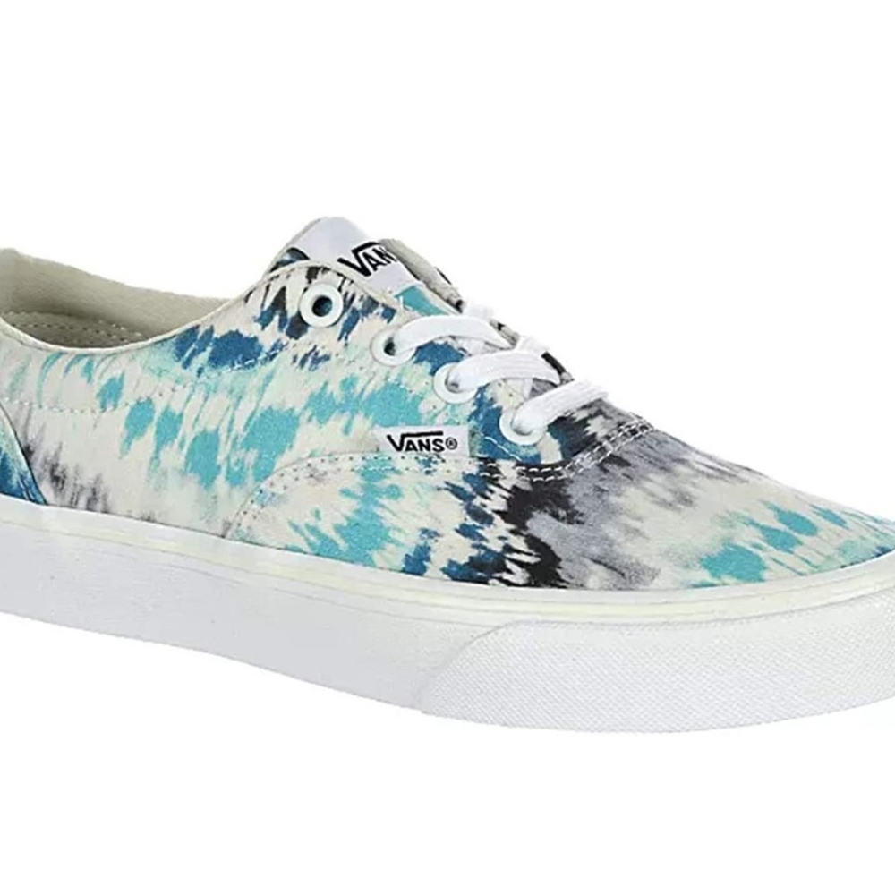Vans Women's Doheney Sneaker tie Dye Blue